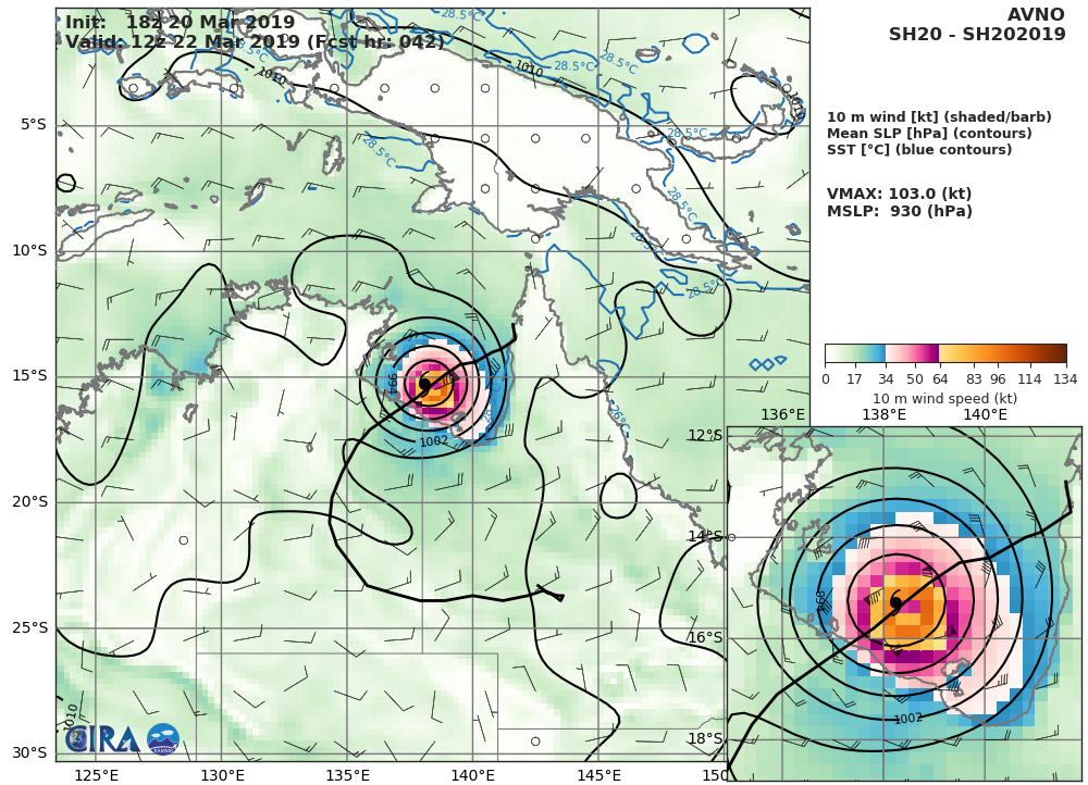 03UTC: TREVOR(20P): expected to intensify very rapidly next 48hours over the Gulf of Carpentaria
