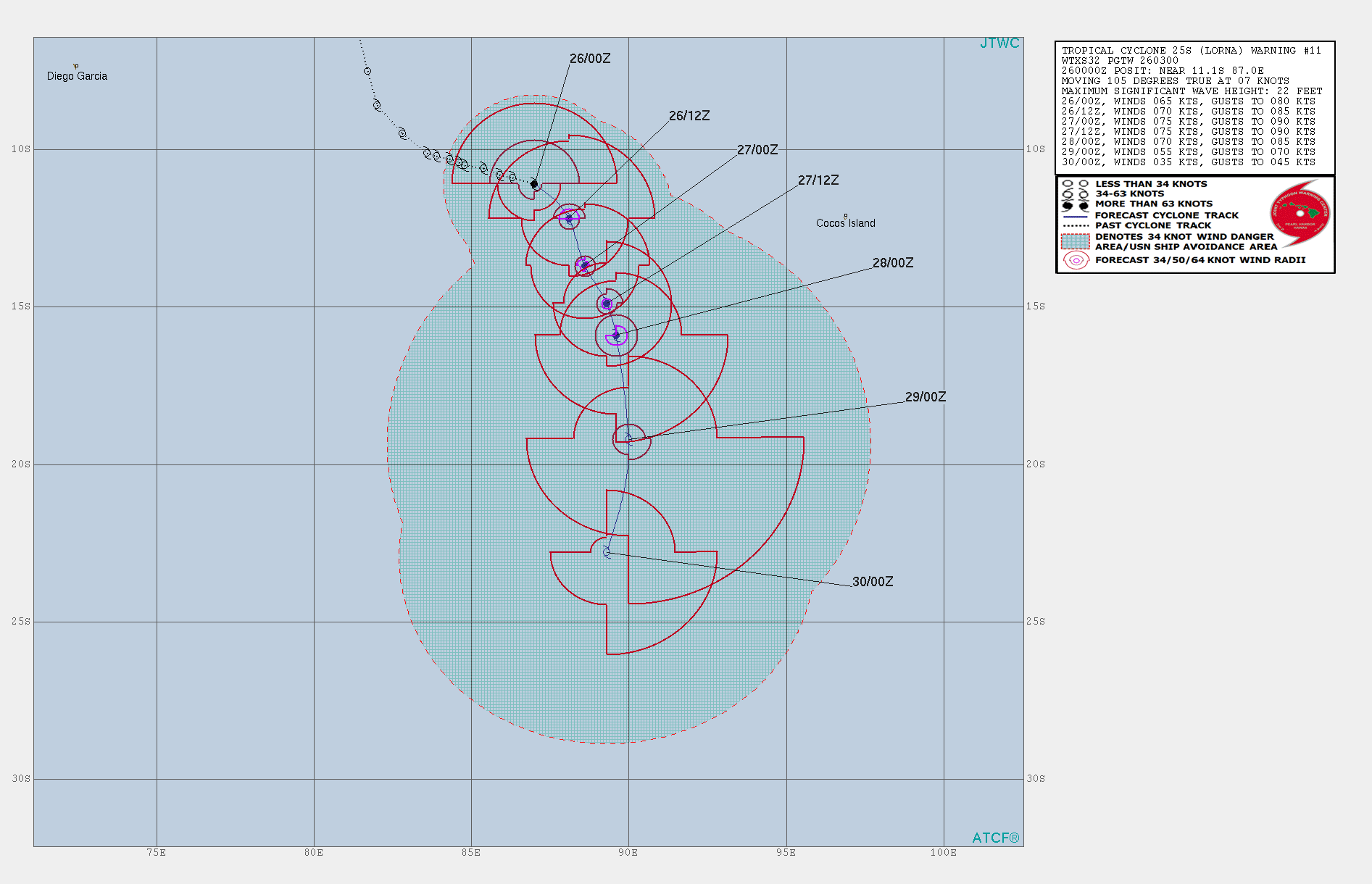 WARNING 11/JTWC