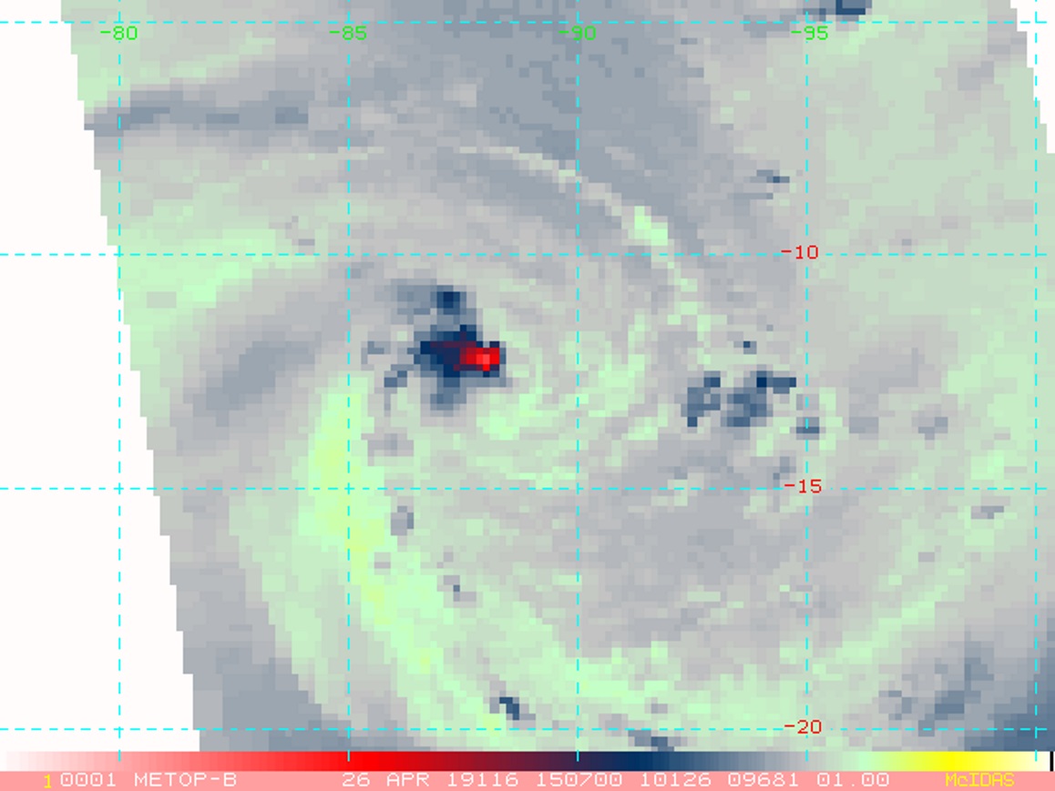 1507UTC: SHEAR PATTERN 1507UTC: SHEAR PATTERN