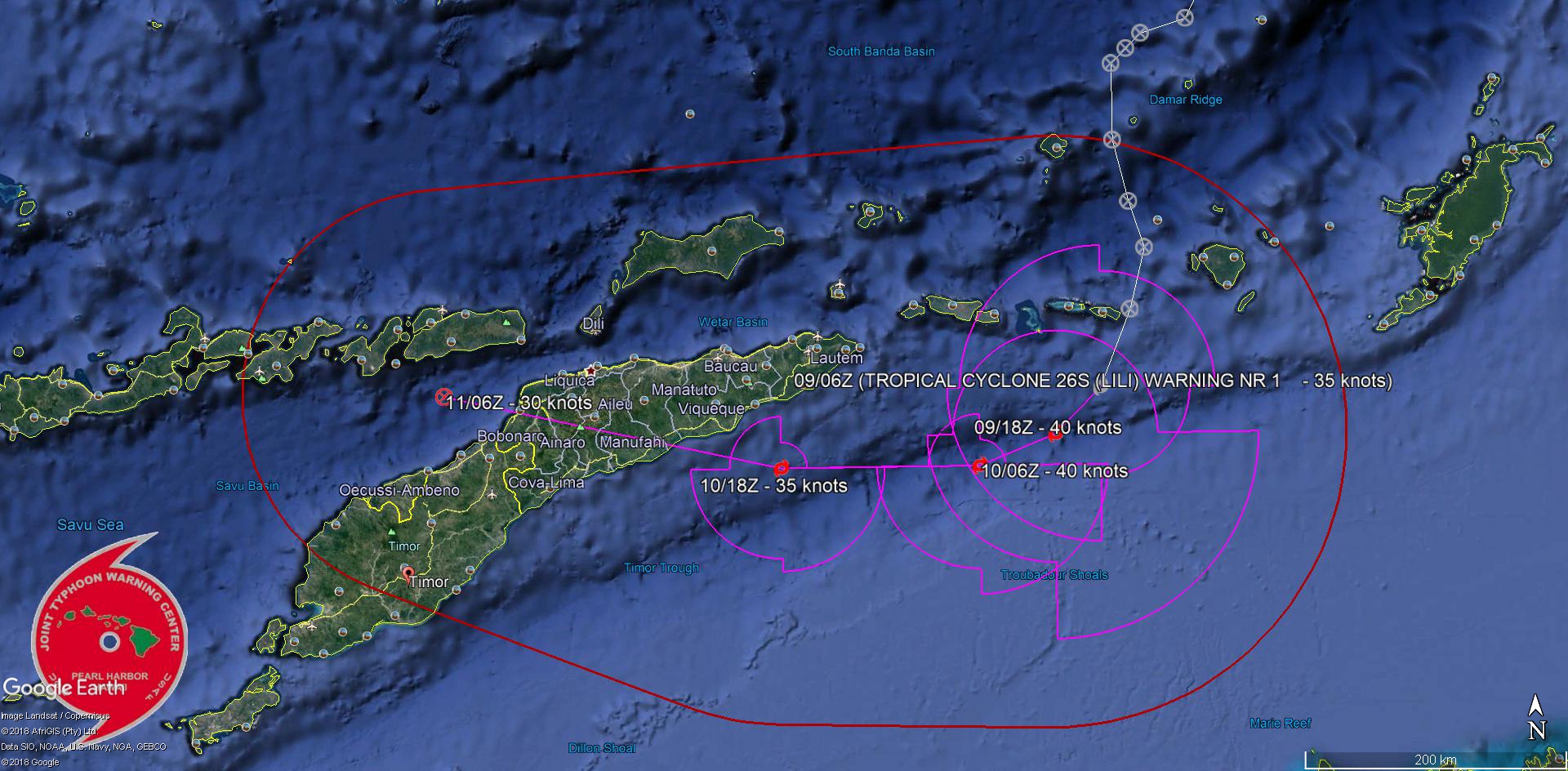 WARNING 1/JTWC
