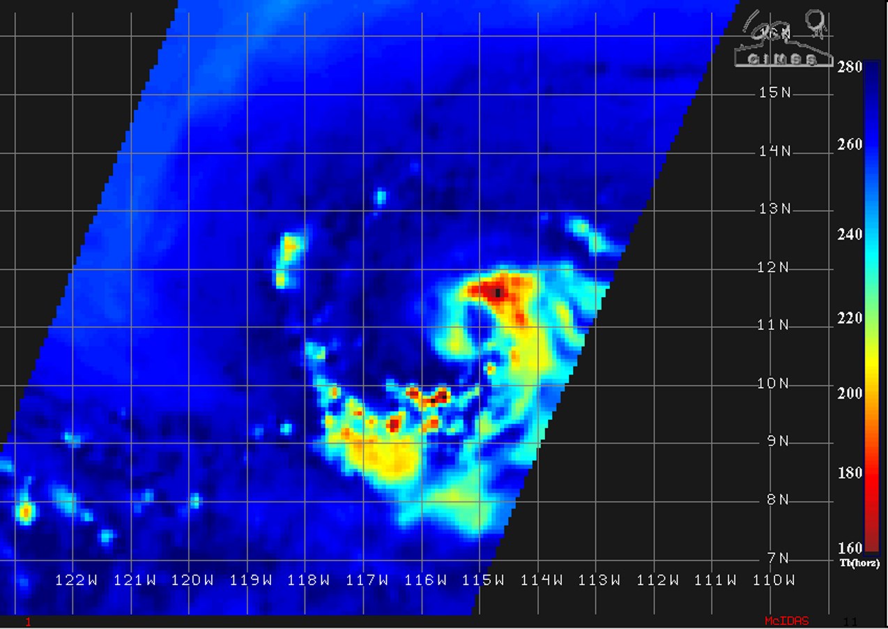 0726UTC: BUILDING EYE FEATURE ON MICROWAVE