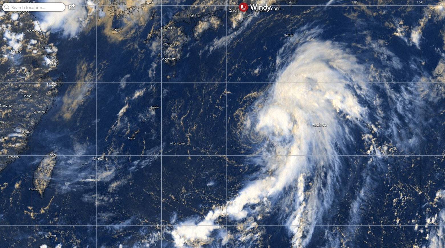 25/0540UTC. PARTLY EXPOSED CENTER