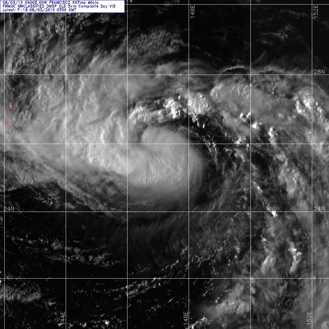 FRANCISCO(09W): 03/0709UTC. DMSP/F18