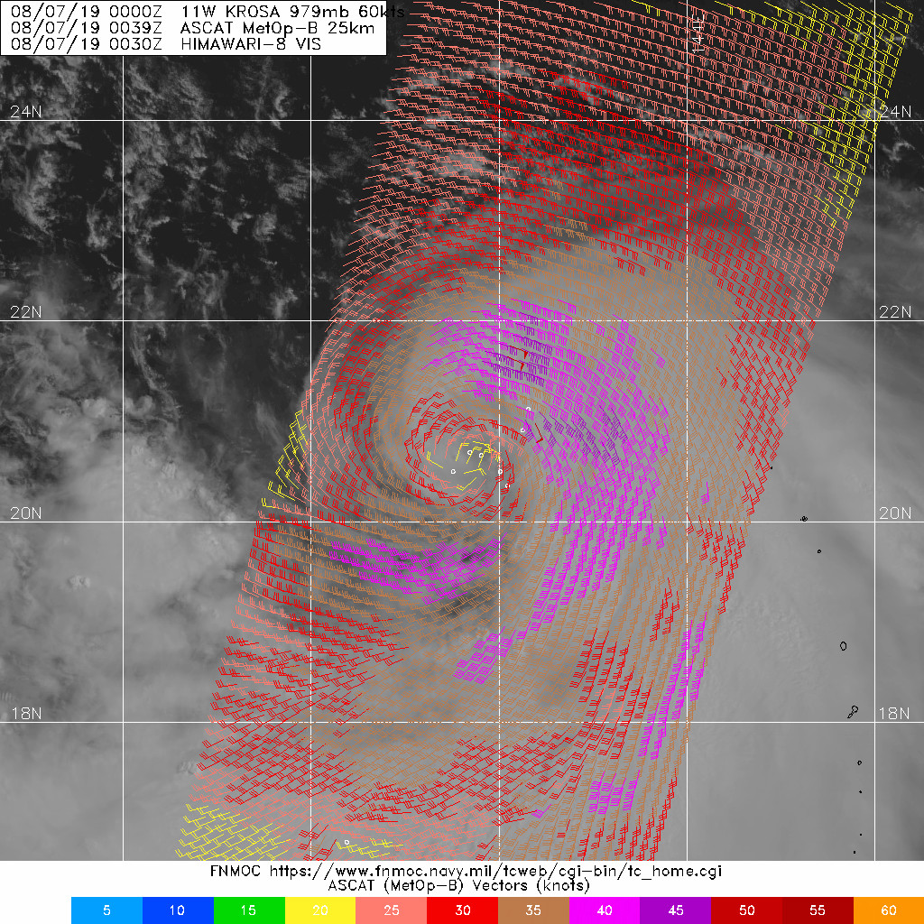 07/0039UTC. KROSA(11W)
