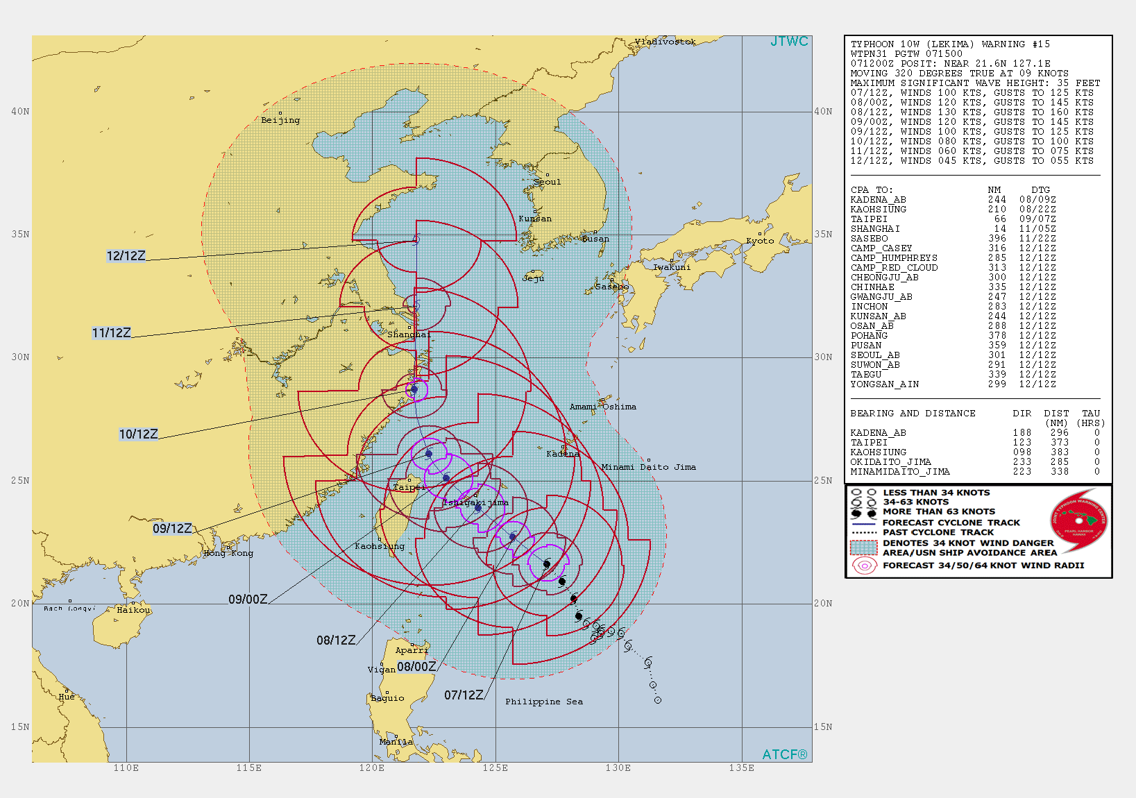 10W: WARNING 15/JTWC