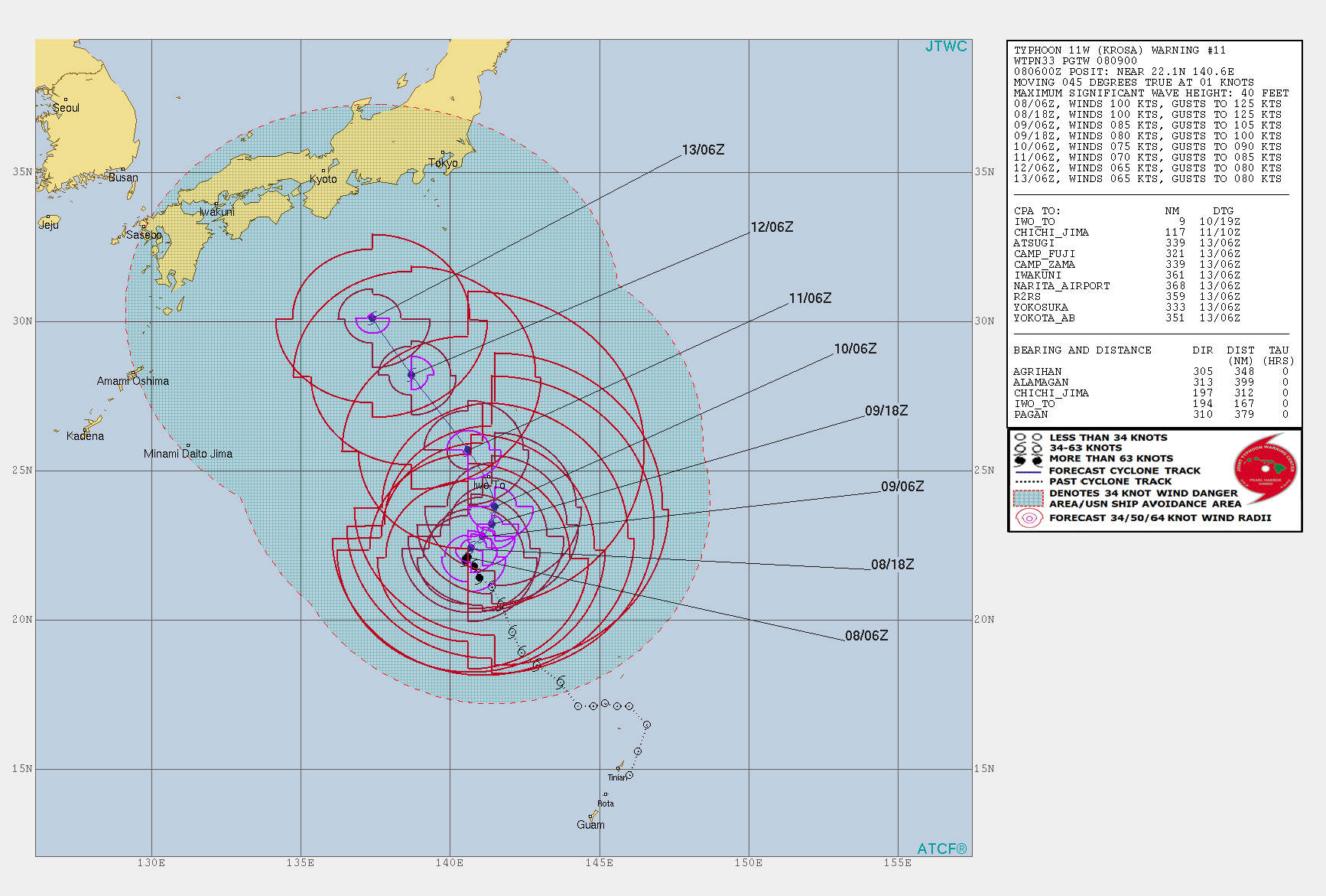 KROSA(11W): WARNING 11. INTENSITY HAS PROBABLY PEAKED