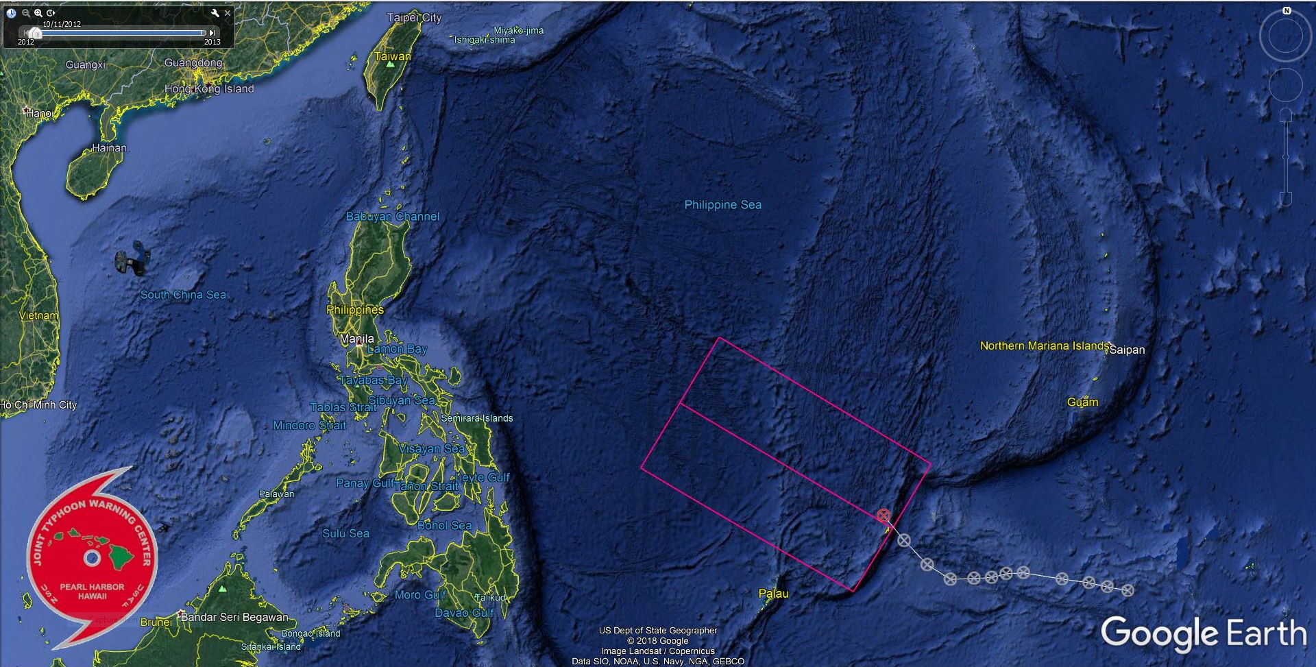 Invest 99W: Tropical Cyclone Formation Alert issued