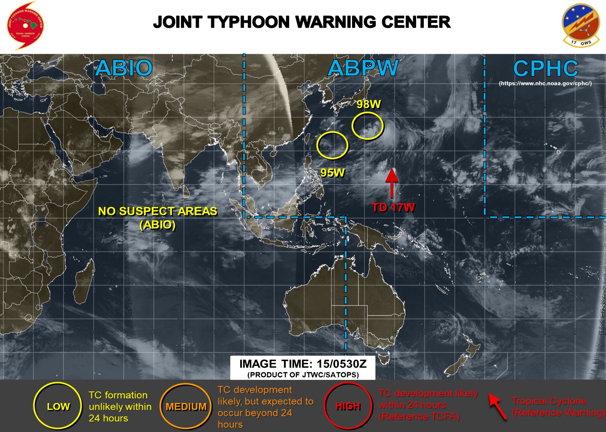 INVEST 95W IS DOWNGRADED TO LOW INVEST 95W IS DOWNGRADED TO LOW