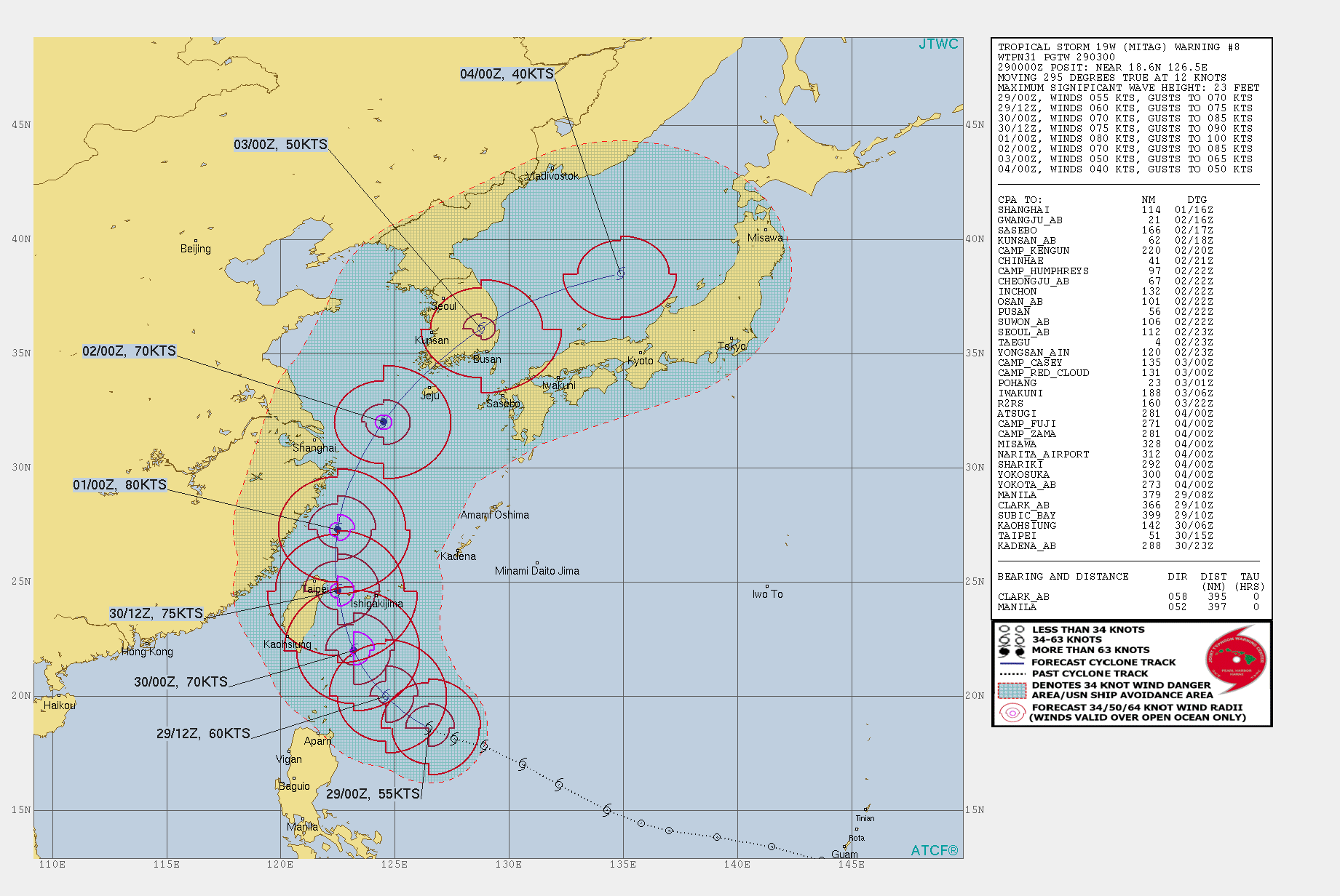 FORECAST TO REACH TYPHOON INTENSITY WITHIN 24H