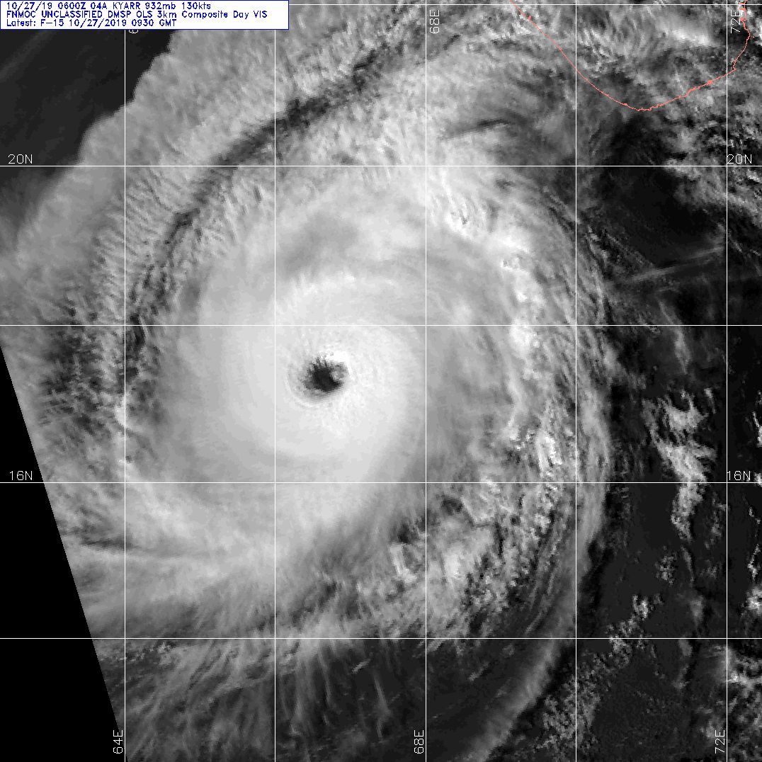 KYARR capturé par un satellite de la Défense US à 13h30 aujourd'hui heure des Mascareignes. US NAVY KYARR capturé par un satellite de la Défense US à 13h30 aujourd'hui heure des Mascareignes. US NAVY