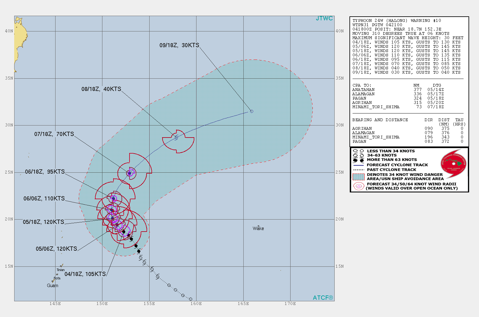 TY 24W: FORECAST TO PEAK WITHIN 24H