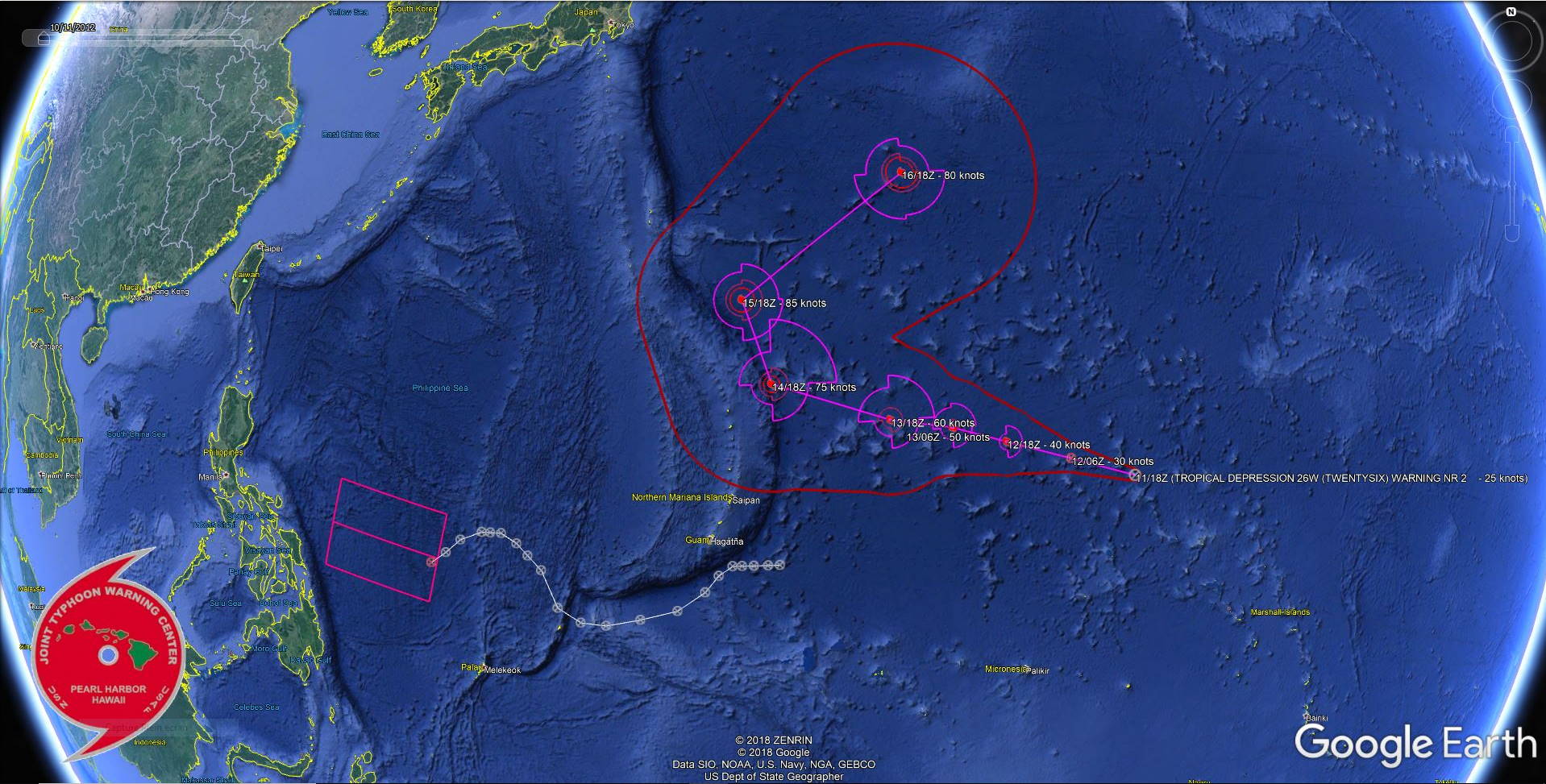 Invest 91W: Tropical Cyclone Formation Alert. TD 26W: update