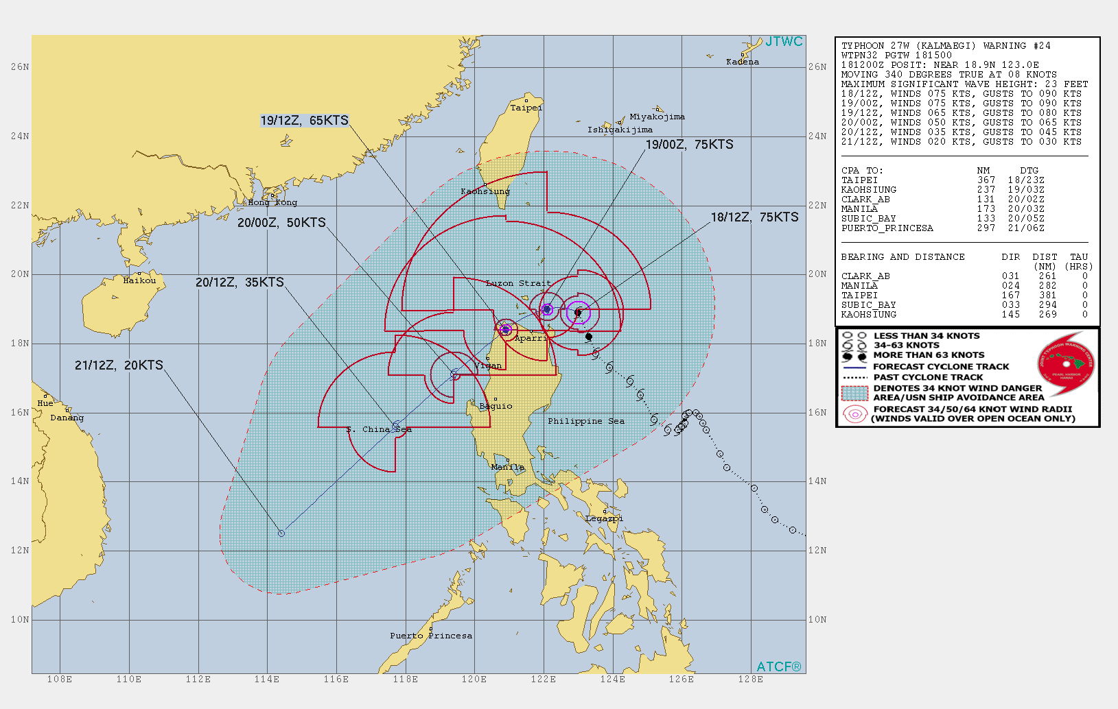 Typhoon Kalmaegi is approaching Northern Luzon
