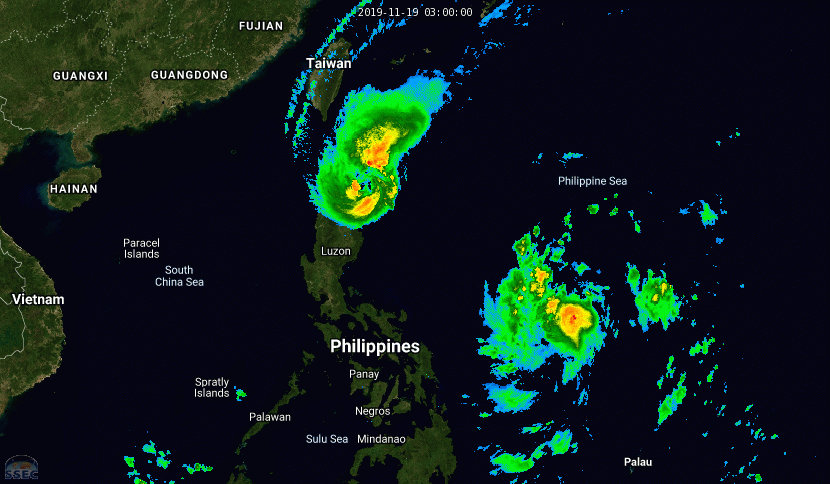 Typhoon Kalmaegi and TD 28W: updates at 19/15UTC