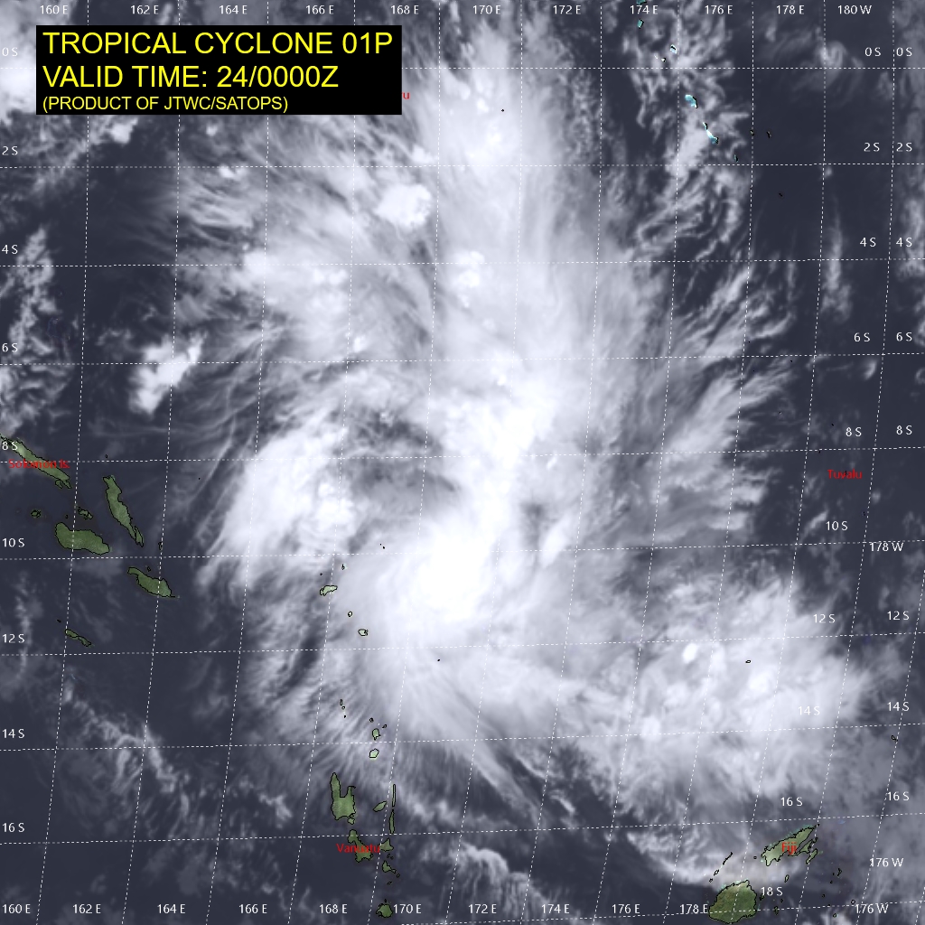 Cyclones: la saison de l'Hemisphère Sud 2019/2020 débute sur le Pacifique