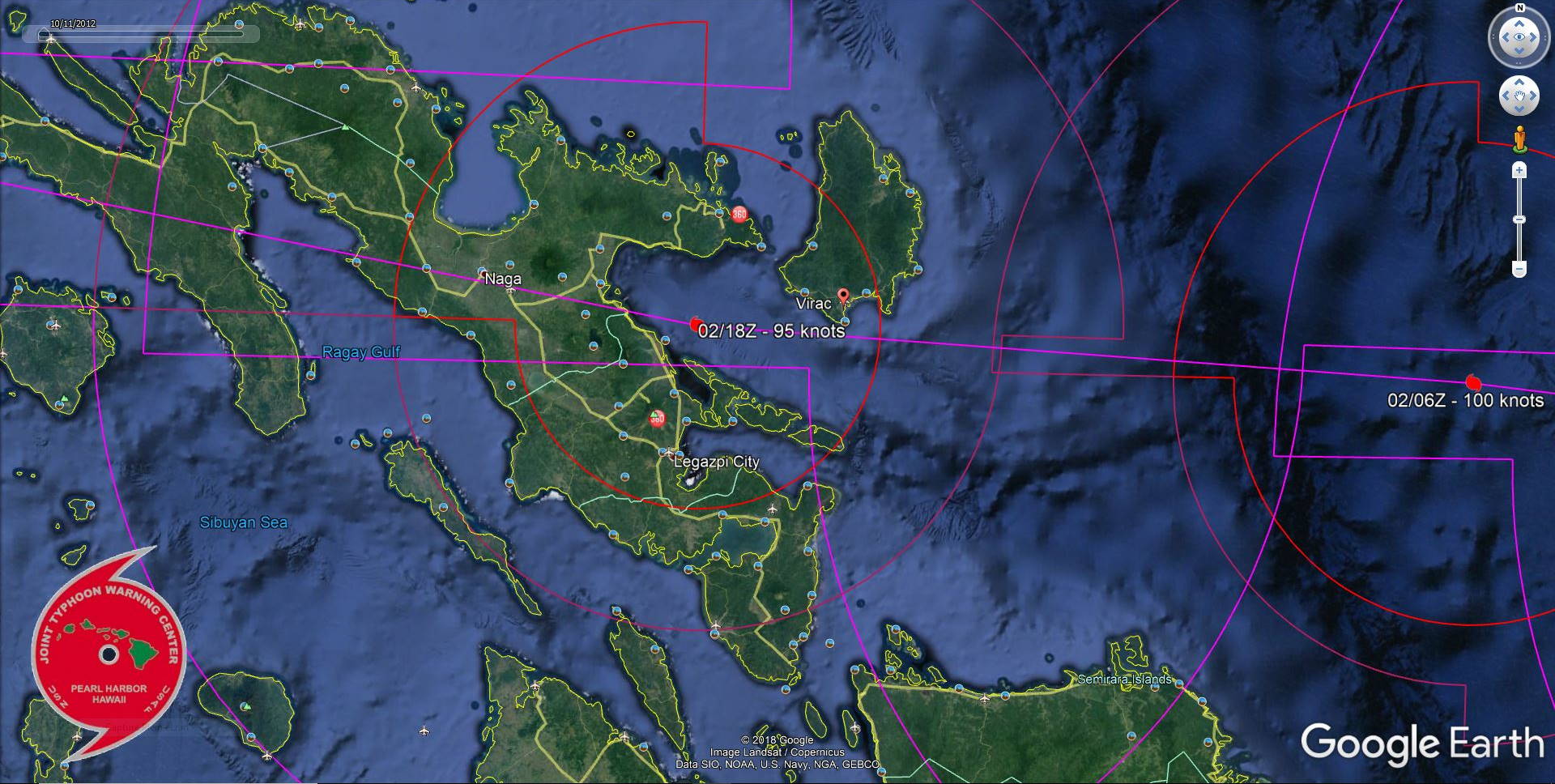 FORECAST TO BE NEAR VIRAC SHORTLY BEFORE 48H FORECAST TO BE NEAR VIRAC SHORTLY BEFORE 48H