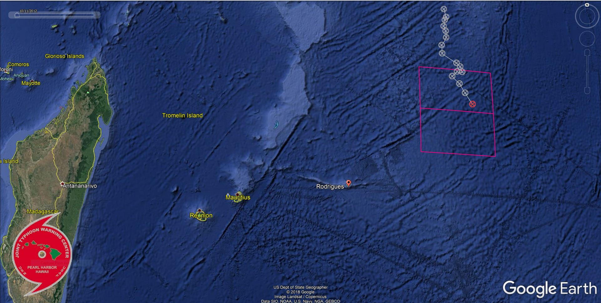 INVEST 96S: Tropical Cyclone Formation Alert(TCFA)