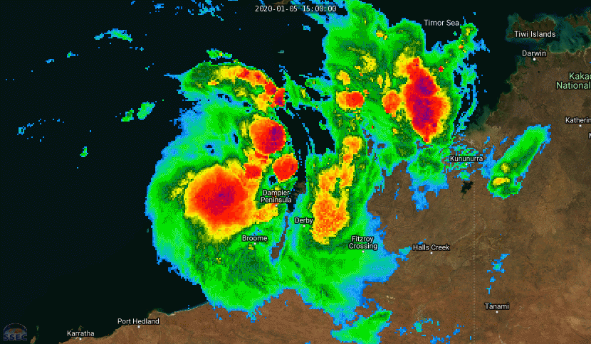 Invest 91S is now TC 06S: gradually intensifying and slowly approaching Pardoo area(WA)