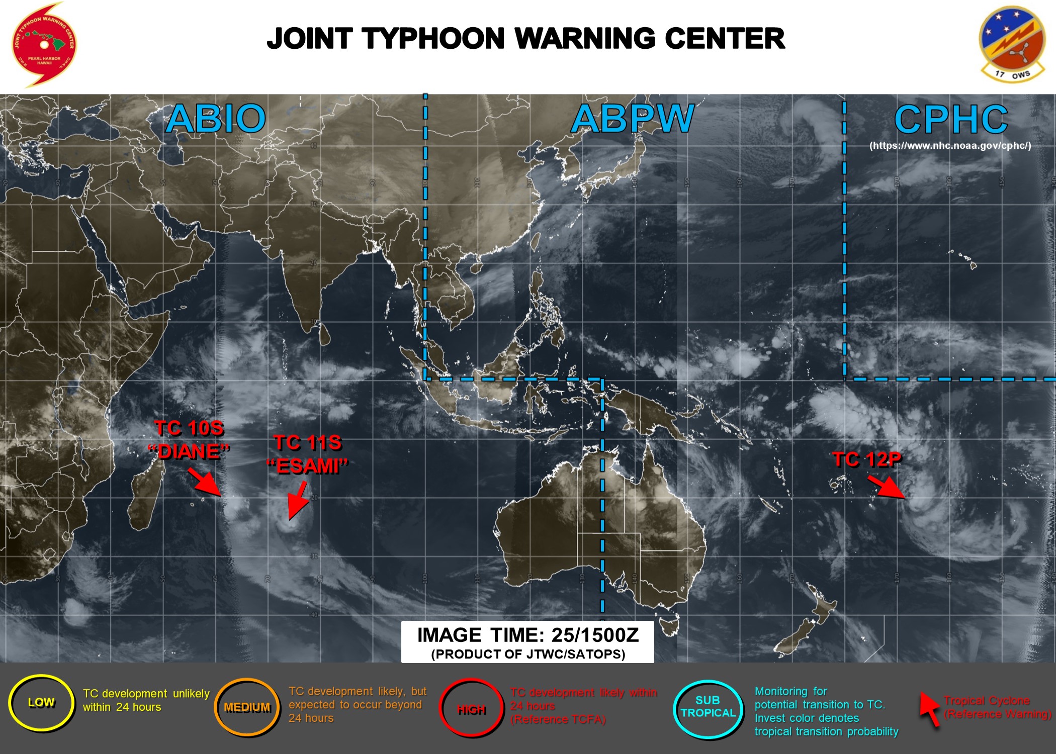 South Pacific: Invest 96P now TC 12P, South East of Niue, intensity peaking shortly 