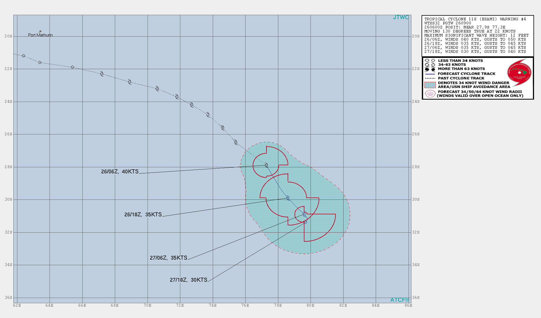 10S(DIANE) & 11S(ESAMI) interaction: separation: 950km. 12P update