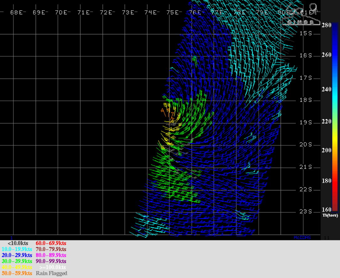 TC 16S(GABEKILE): category 1 US and Invest 93P: updates at 16/06UTC