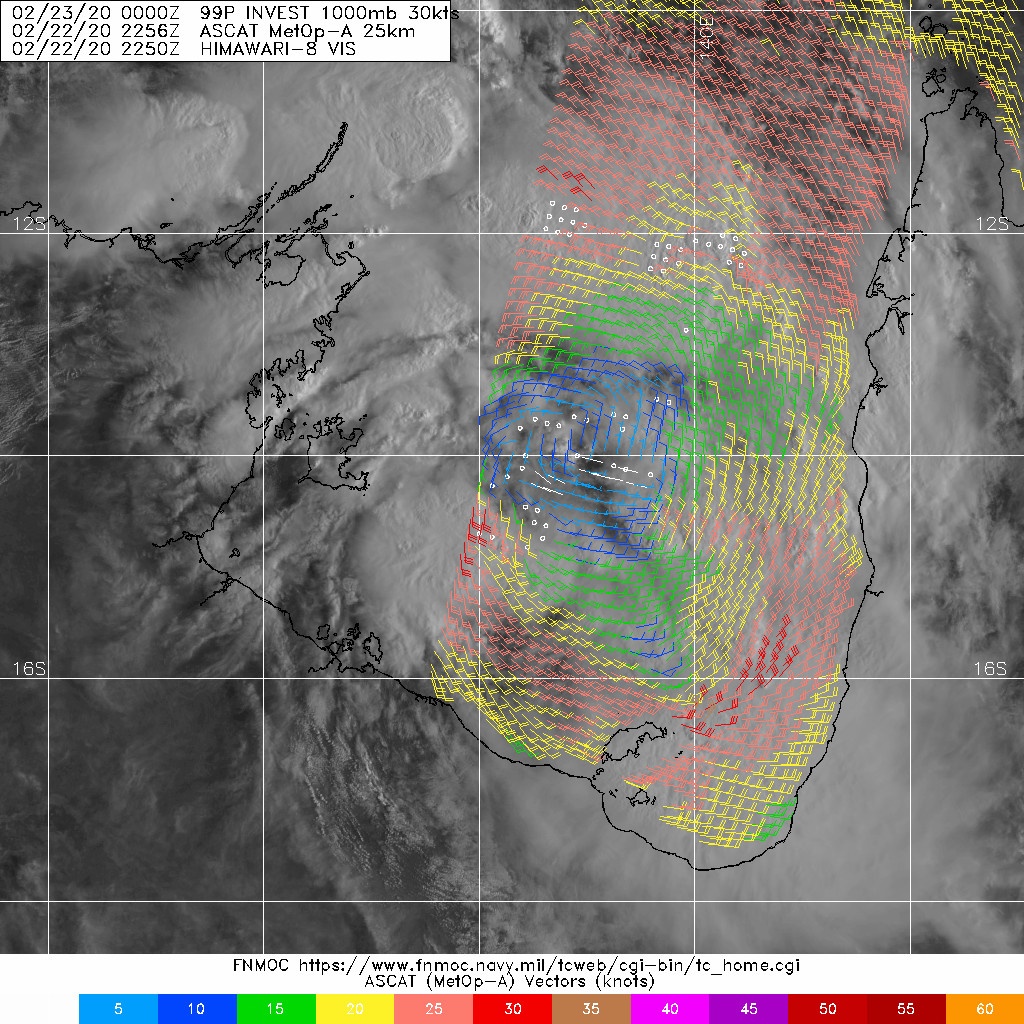 TC 18P(WASI) , Invest 99P and Invest 90S: updates at 23/06UTC