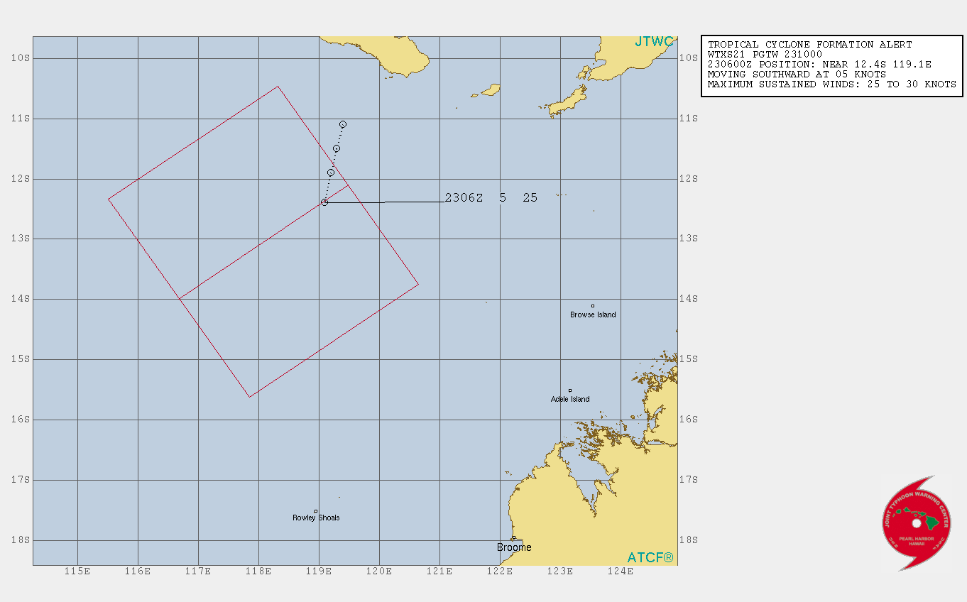 TC 19P over the Gulf of Carpentaria. Remnants of 17P and 18P. 90S: TCFA. Updates at 23/15UTC