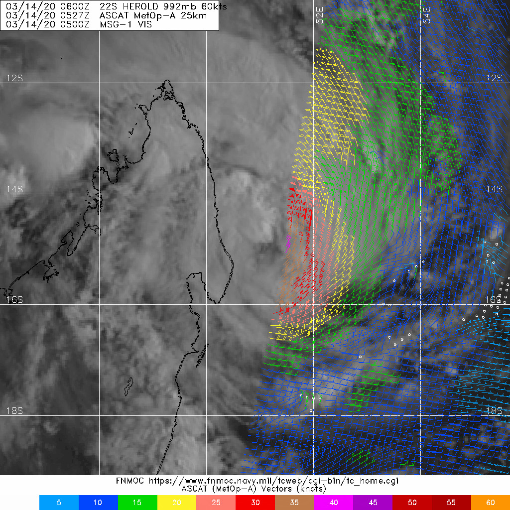 South Indian:TC 22S(HEROLD) is forecast to intensify quickly next 48h