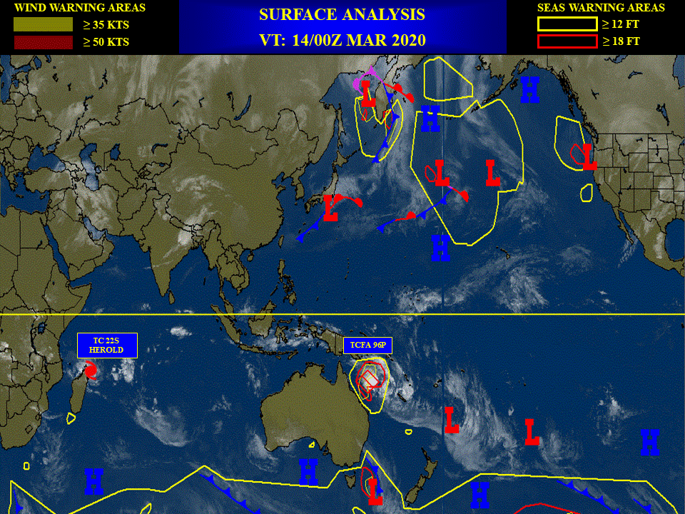 South Indian:TC 22S(HEROLD) is forecast to intensify quickly next 48h