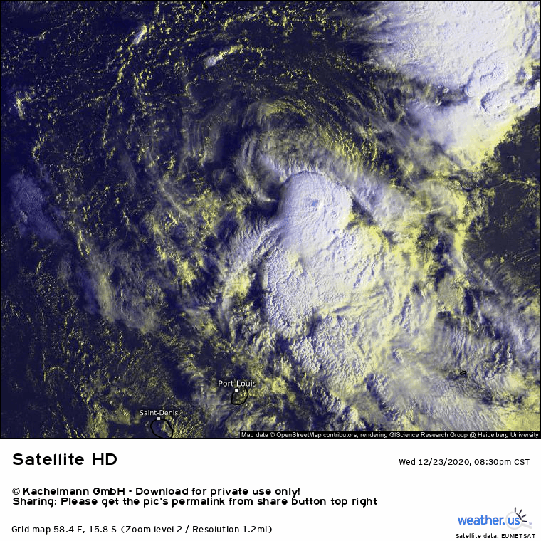 2H ANIMATION. THE CENTER IS STILL EXPOSED TO THE NORTH OF THE DEEP CONVECTION BUT ORGANISATION IS SLOWLY IMPROVING. CLICK IF NECESSARY TO ANIMATE. 2H ANIMATION. THE CENTER IS STILL EXPOSED TO THE NORTH OF THE DEEP CONVECTION BUT ORGANISATION IS SLOWLY IMPROVING. CLICK IF NECESSARY TO ANIMATE.