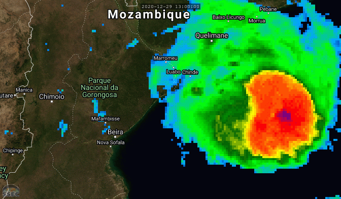 TC 07S(CHALANE) IS BEARING DOWN ON THE BEIRA AREA.