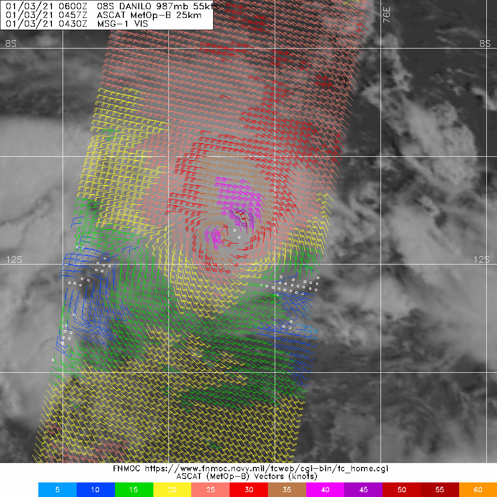 03/0547UTC. ASCAT-B PASS SHOWED A SMALL  AREA OF 50-55 KNOT WINDS TO THE NORTHEAST OF THE LOW LEVEL CIRCULATION CENTER. 03/0547UTC. ASCAT-B PASS SHOWED A SMALL  AREA OF 50-55 KNOT WINDS TO THE NORTHEAST OF THE LOW LEVEL CIRCULATION CENTER.