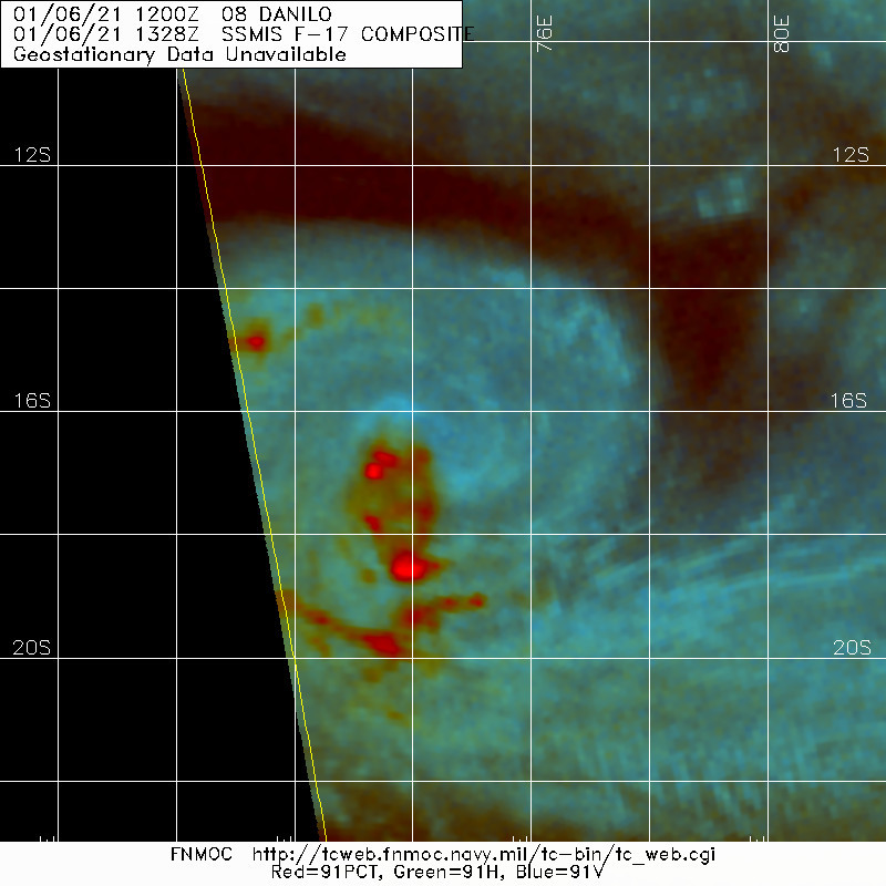 06/1328UTC.MICROWAVE DEPICTED THE WELL DEFINED BUT EXPOSED LOW LEVEL CIRCULATION CENTER WITH POCKETS OF DEEP CONVECTION TO THE SOUTHWEST.