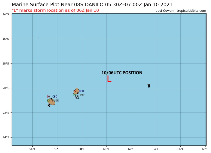 Remnants of 08S(DANILO) and Invest 98S: Update at 10/06utc Remnants of 08S(DANILO) and Invest 98S: Update at 10/06utc