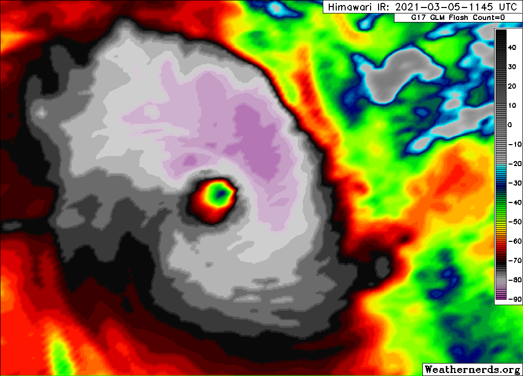 24S(HABANA). 05/1515UTC. SATELLITE INTENSITY ANALYSIS SUGGESTS THIS SYSTEM IS STILL INTENSIFYING. DVORAK HAS REACHED 6.5/6.5 AT 1415UTC. CLICK TO ANIMATE IF NEEDED.