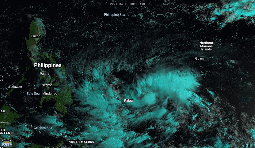 INVEST 94W. 13/03UTC. 3H LOOP. ANIMATED MULTISPECTRAL SATELLITE IMAGERY  DEPICTS PERSISTENT CONVECTION PARTIALLY OBSCURING A LOW LEVEL  CIRUCLATION CENTER. A 122137 SSMIS 91GHZ SATELLITE IMAGE  DEPICTS MINOR LOWER LEVEL BANDING AND DEEP CONVECTION TO THE  NORTHERN PERIPHERY. ANALYSIS INDICATES A FAVORABLE ENVIRONMENT FOR  DEVELOPMENT WITH WARM (29-30C) SEA SURFACE TEMPERATURES (SST), DUAL- CHANNEL UPPER LEVEL OUTFLOW, AND LOW TO MODERATE (10-20 KTS)  VERTICAL WIND SHEAR.