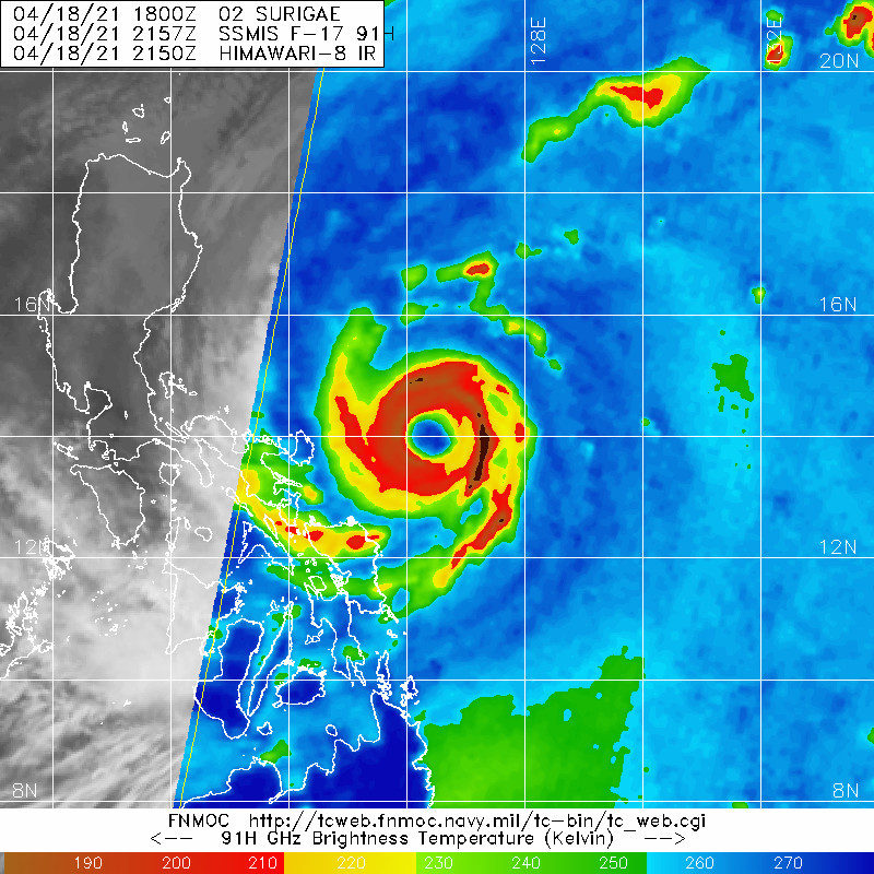 02W(SURIGAE). 18/2157UTC.