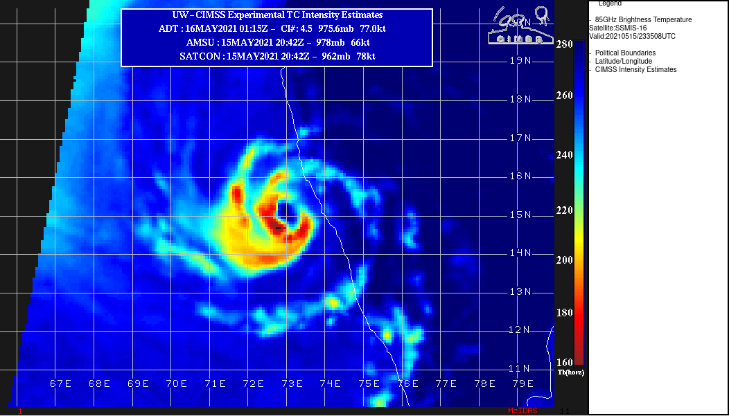 TC 01A. 15/2355UTC.