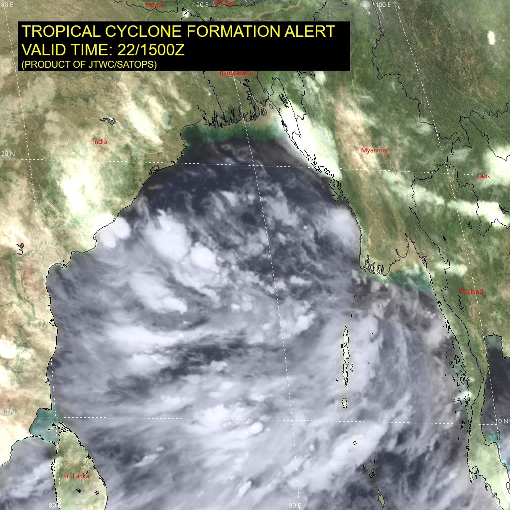 INVEST 93B. 22/15UTC.