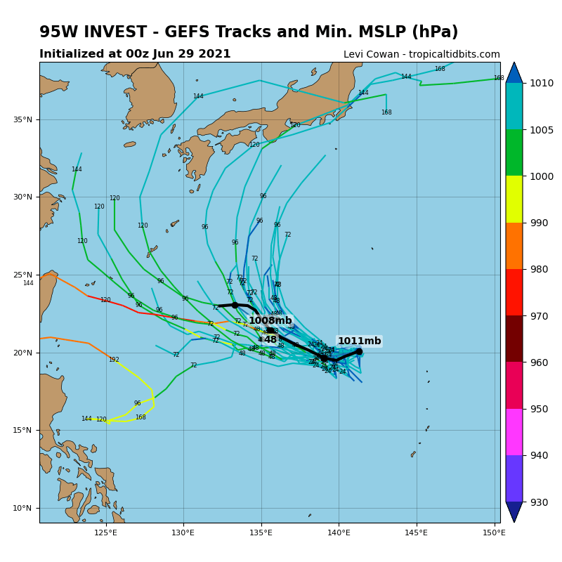 INVEST 98W: DESPITE THE WELL DEFINED NATURE OF THE  LOW LEVEL CIRCULATION, THE NUMERICAL MODELS INDICATE LITTLE TO NO DEVELOPMENT AS IT  TRANSITS TO THE WEST. INVEST 98W: DESPITE THE WELL DEFINED NATURE OF THE  LOW LEVEL CIRCULATION, THE NUMERICAL MODELS INDICATE LITTLE TO NO DEVELOPMENT AS IT  TRANSITS TO THE WEST.