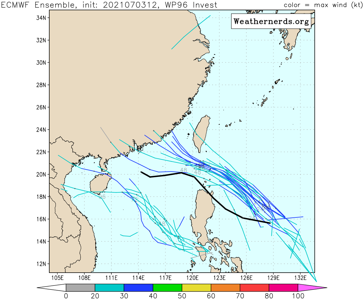 ECMWF DOES NOT SHOW SIGNIFICANT INTENSIFICATION AND A MORE WESTWARD TRACK. ECMWF DOES NOT SHOW SIGNIFICANT INTENSIFICATION AND A MORE WESTWARD TRACK.