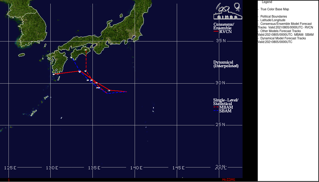 TD 12W.  MODEL DISCUSSION: NUMERICAL MODELS ARE LIMITED BUT GENERALLY SUPPORT THE JTWC FORECAST TRACK WITH MEDIUM CONFIDENCE. INTENSITY GUIDANCE IS LIMITED BUT ALSO SUPPORTS THE JTWC INTENSITY FORECAST.