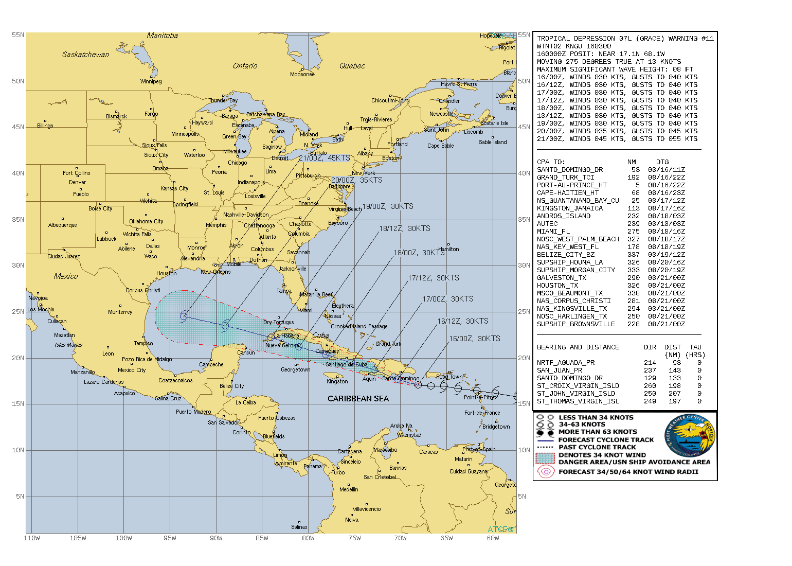 TD 07L(GRACE). WARNING 11 ISSUED AT 16/03UTC.