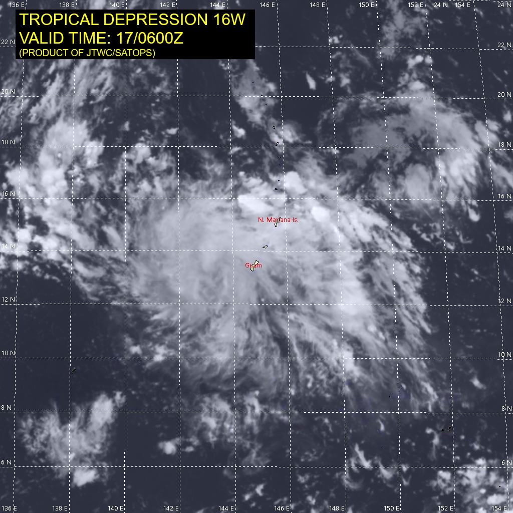 REMNANTS OF TD 16W.