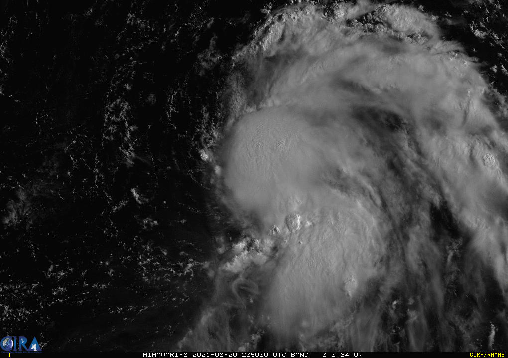 TS 16W(OMAIS). SATELLITE ANALYSIS, INITIAL POSITION AND INTENSITY DISCUSSION: ANIMATED MULTISPECTRAL SATELLITE IMAGERY (MSI) DEPICTS TIGHTLY CURVED BANDING WRAPPING INTO A COMPACT LOW LEVEL CIRCULATION CENTER OBSCURED BY A CENTRAL DENSE OVERCAST FEATURE. CONVECTIVE ORGANIZATION HAS IMPROVED OVER THE PAST SIX HOURS. THE INITIAL INTENSITY WAS RAISED TO 45 KNOTS, WHICH IS AT THE HIGH END OF THE AVAILABLE AGENCY FIXES. THIS ASSESSMENT IS SUPPORTED BY A 202310UTC ASCAT-A PASS WITH 42 KNOT DATA OBSERVED, AS WELL AS CIMSS SATCON AND ADT ESTIMATES. DESPITE A CONTINUED LACK OF USEFUL LEO MICROWAVE IMAGERY, THE INITIAL POSITION IS NOW PLACED WITH HIGH CONFIDENCE BASED ON AGENCY FIXES AND THE AFOREMENTIONED ASCAT DATA. PRIOR POSITIONS WERE ADJUSTED TO ACCOUNT FOR THE HIGHER THAN EXPECTED FORWARD MOTION. ANIMATED WATER VAPOR LOOP INDICATES RIDGING IS BUILDING IN OVER THE EAST SEA, AS EXPECTED.