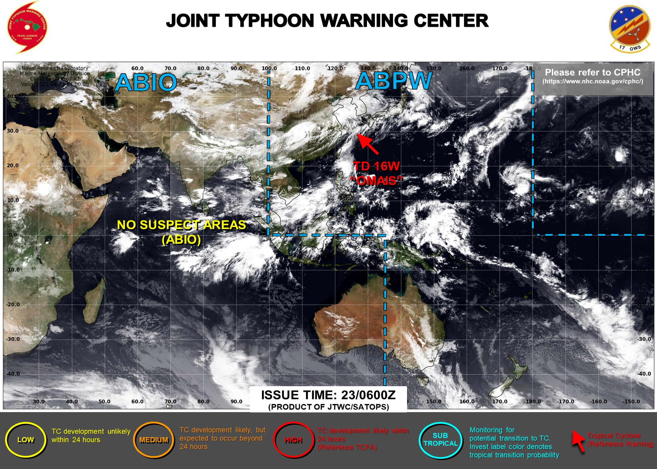 JTWC ARE ISSUING 6HOURLY WARNINGS AND 3HOURLY SATELLITE BULLETINS ON 16W. JTWC ARE ISSUING 6HOURLY WARNINGS AND 3HOURLY SATELLITE BULLETINS ON 16W.