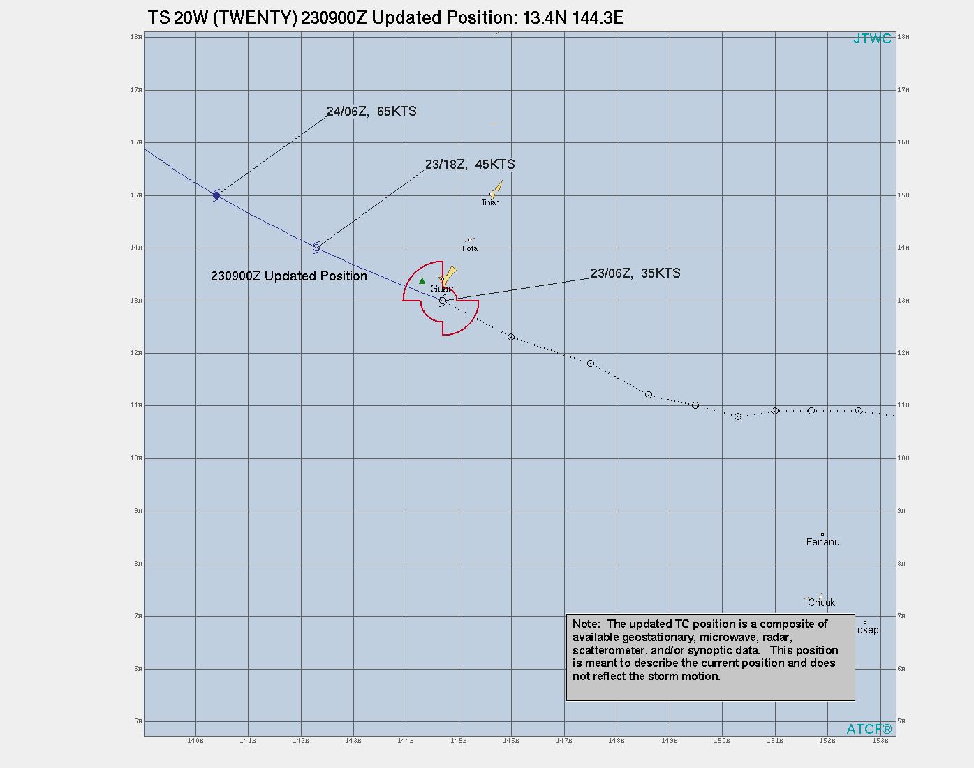 Western Pacific: TS 21W(DIANMU) landfall South of Dan Nang/TS 20W forecast to peak at Typhoon/CAT 4 by 96h//Atlantic: TD 18L intensifying, 23/09utc