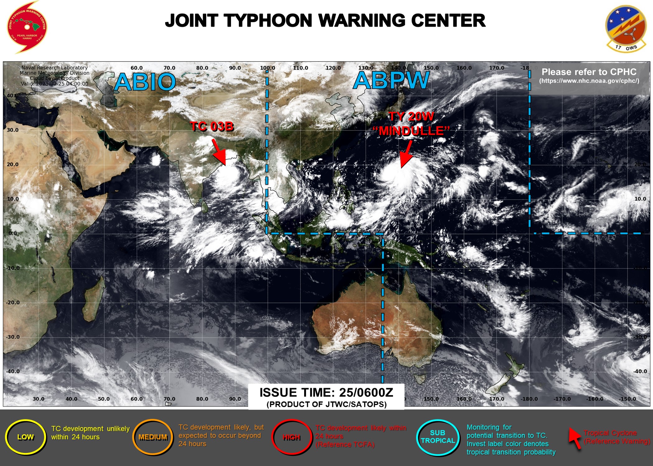 Western Pacific:TY 20W(MINDULLE): intensifying up to Super Typhoon level in 72h//North Indian:TC 03B peaking within 24h up to landfall//Atlantic: 18L(SAM) getting stronger,25/03utc updates Western Pacific:TY 20W(MINDULLE): intensifying up to Super Typhoon level in 72h//North Indian:TC 03B peaking within 24h up to landfall//Atlantic: 18L(SAM) getting stronger,25/03utc updates