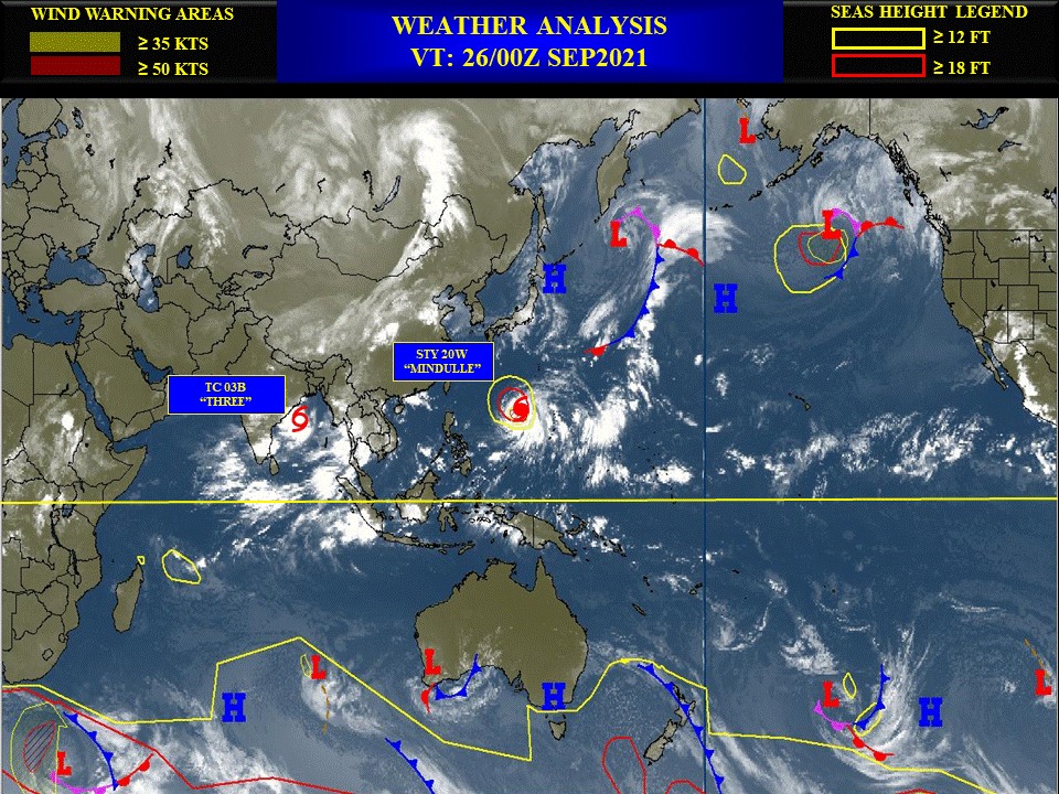 Western Pacific:Super Typhoon 20W(MINDULLE) is the 3rd CAT 5 of the season//North Indian:TC 03B making landfall within 24h,Atlantic:18L(SAM)near Super Hurricane strength,26/03utc Western Pacific:Super Typhoon 20W(MINDULLE) is the 3rd CAT 5 of the season//North Indian:TC 03B making landfall within 24h,Atlantic:18L(SAM)near Super Hurricane strength,26/03utc