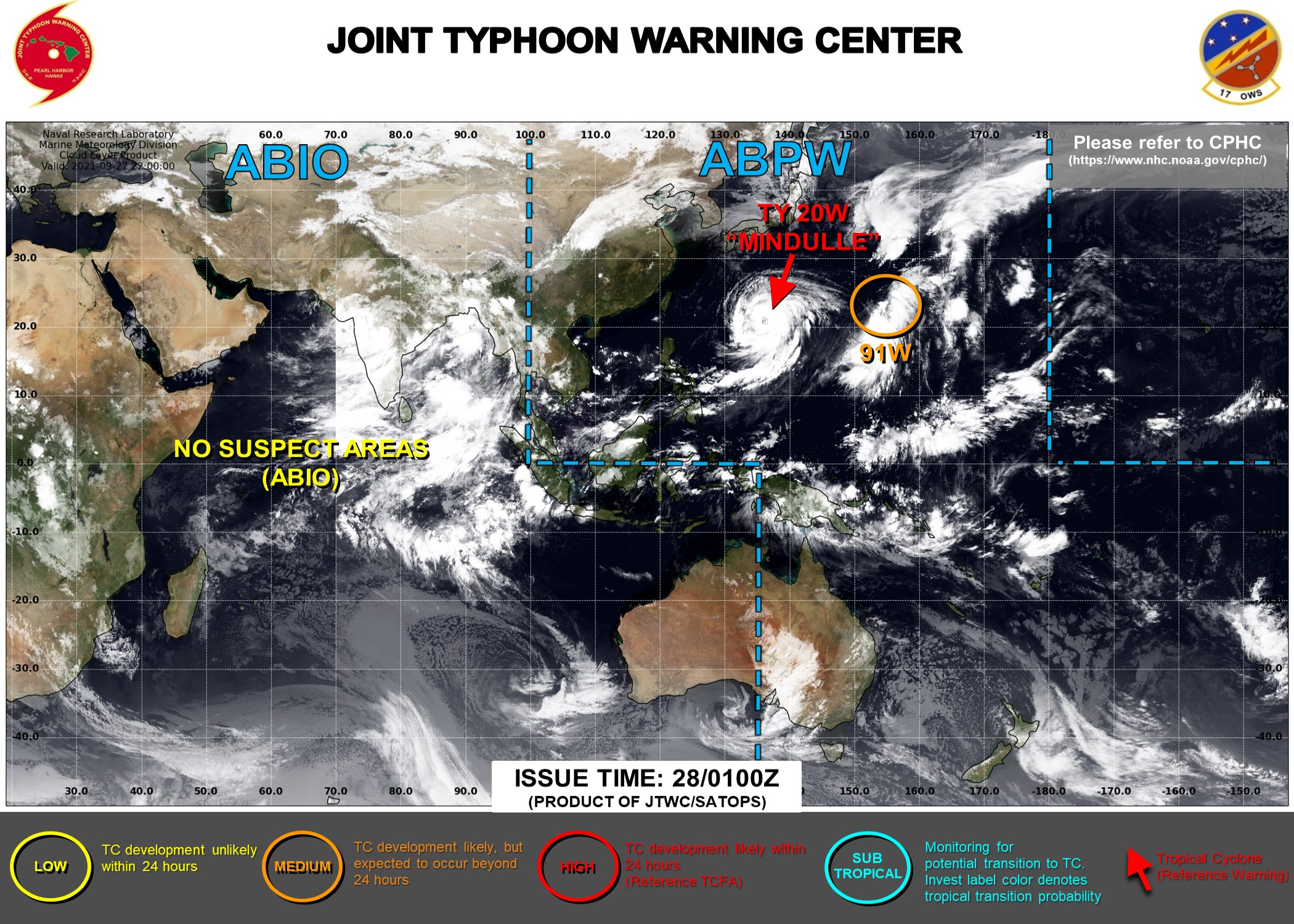 TY 20W(MINDULLE) CAT 2 intensifying once again/Invest 91W is Medium// Atlantic: Hurricane 18L(SAM) CAT 3 resilient and strong,28/03utc